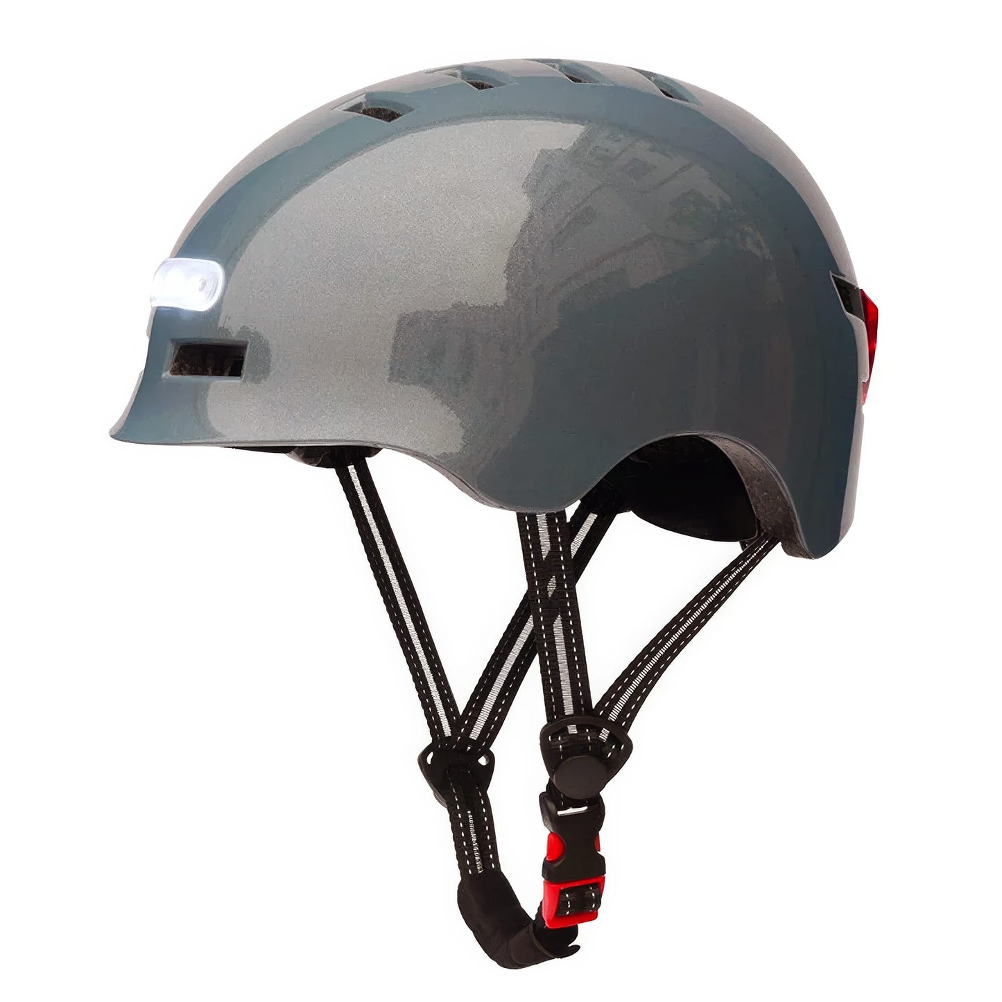 Grey E-Scooter Helmet | Australian E-Scooters
