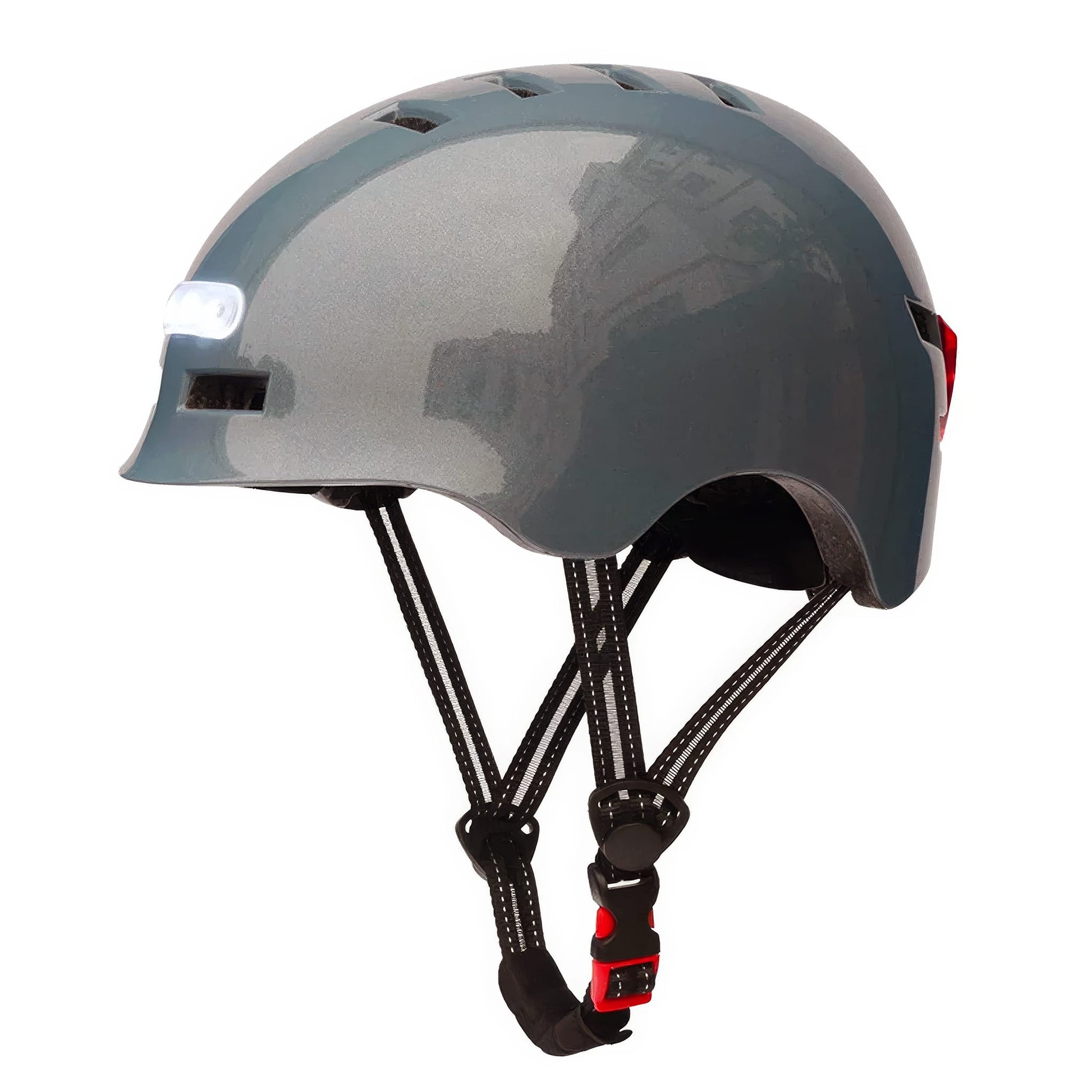 Grey E-Scooter Helmet | Australian E-Scooters