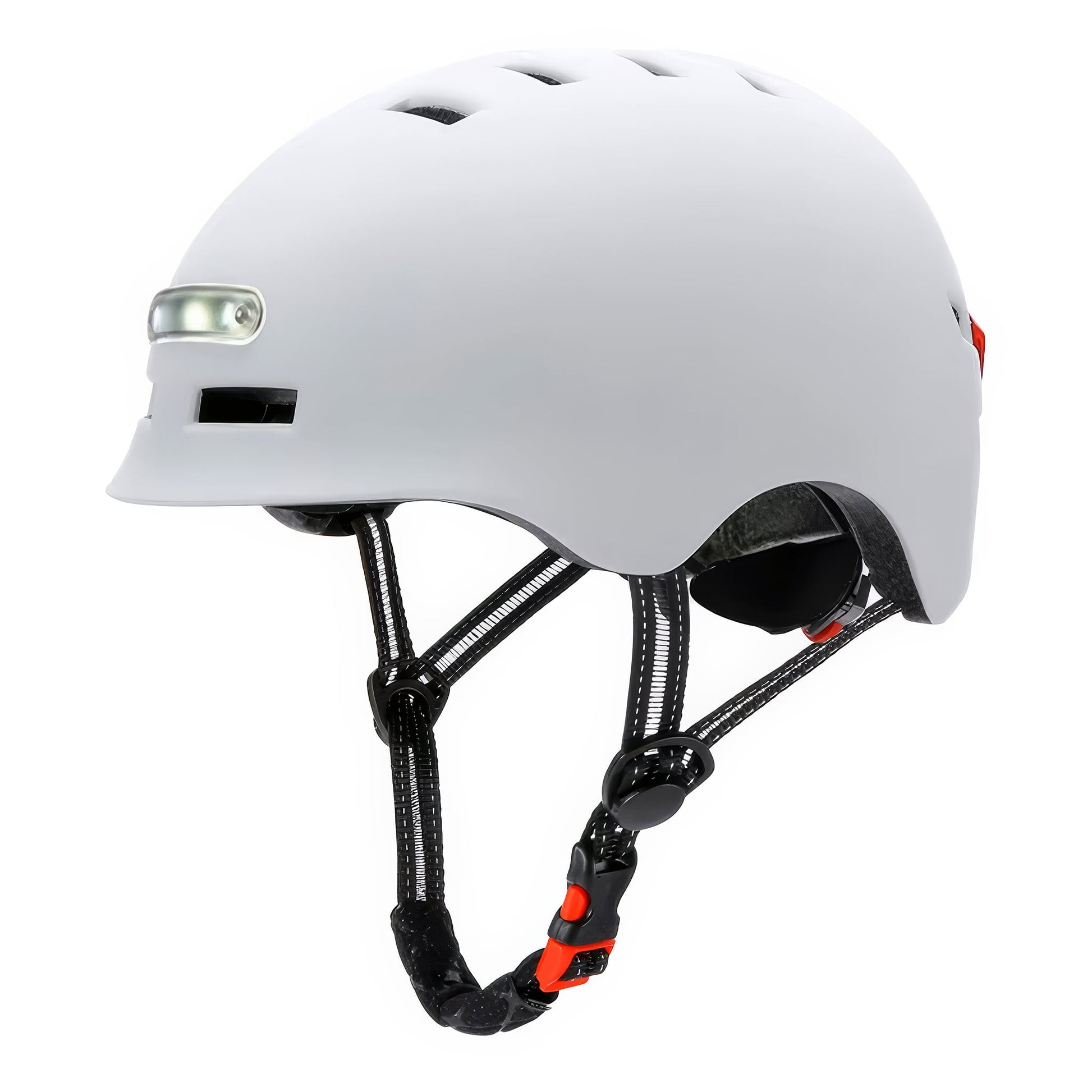 White E-Scooter Helmet | Australian E-Scooters