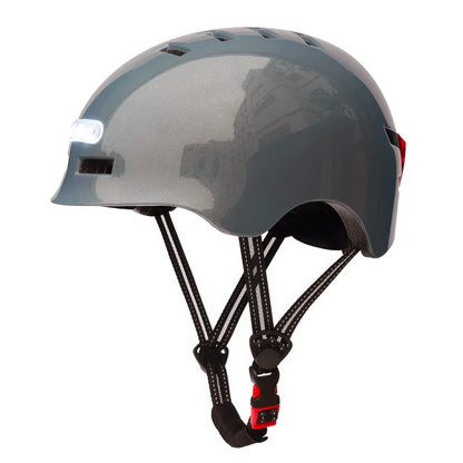 Grey E-Scooter Helmet | Australian E-Scooters